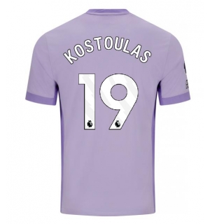 Brighton Charalampos Kostoulas #19 Bortedrakt 2025-26 Kortermet