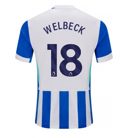 Brighton Danny Welbeck #18 Hjemmedrakt 2025-26 Kortermet Brighton Danny Welbeck #18 Hjemmedrakt 2025-26 Kortermet