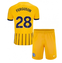 Brighton Evan Ferguson #28 Bortedraktsett Barn 2024-25 Kortermet (+ Korte bukser)