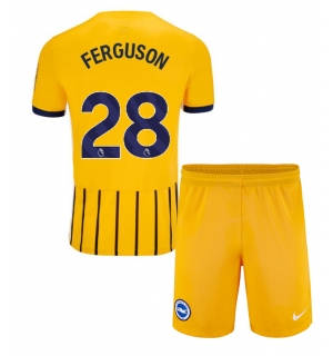 Brighton Evan Ferguson #28 Bortedraktsett Barn 2024-25 Kortermet (+ Korte bukser)