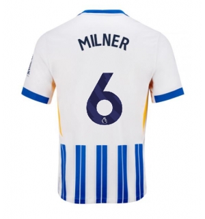 Brighton James Milner #6 Hjemmedrakt 2024-25 Kortermet