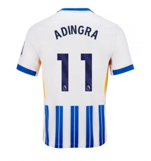 Brighton Simon Adingra #11 Hjemmedrakt 2024-25 Kortermet
