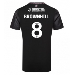 Burnley Josh Brownhill #8 Bortedrakt 2024-25 Kortermet