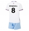 Burnley Josh Brownhill #8 Tredjedraktsett Barn 2024-25 Kortermet (+ Korte bukser)