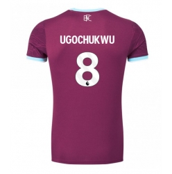 Burnley Lesley Ugochukwu #8 Hjemmedrakt 2025-26 Kortermet