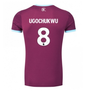 Burnley Lesley Ugochukwu #8 Hjemmedrakt 2025-26 Kortermet