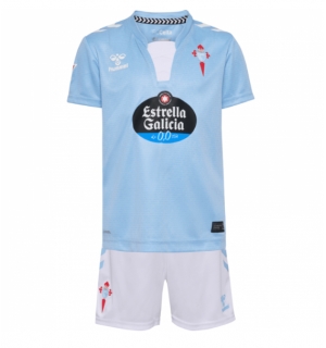 Celta Vigo Hjemmedraktsett Barn 2024-25 Kortermet (+ Korte bukser)