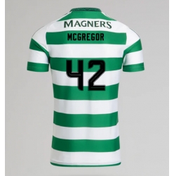 Celtic Callum McGregor #42 Hjemmedrakt 2024-25 Kortermet