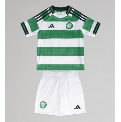 Celtic Hjemmedraktsett Barn 2025-26 Kortermet (+ Korte bukser)