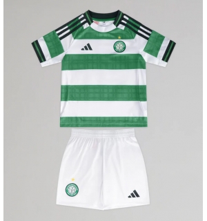 Celtic Hjemmedraktsett Barn 2025-26 Kortermet (+ Korte bukser)
