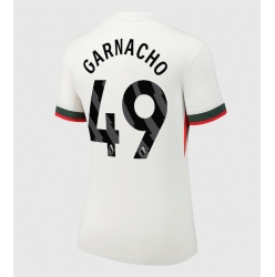 Chelsea Alejandro Garnacho #49 Bortedrakt Dame 2025-26 Kortermet