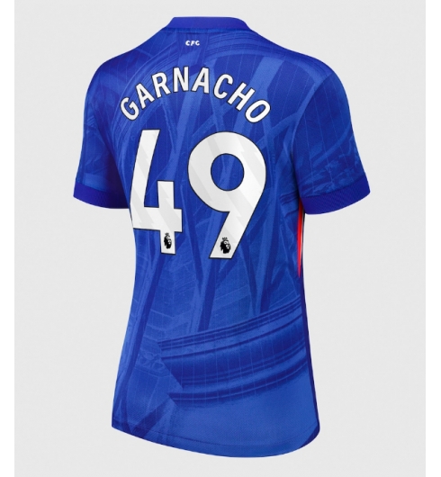 Chelsea Alejandro Garnacho #49 Hjemmedrakt Dame 2025-26 Kortermet Chelsea Alejandro Garnacho #49 Hjemmedrakt Dame 2025-26 Kortermet