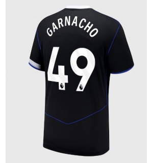 Chelsea Alejandro Garnacho #49 Tredjedrakt 2025-26 Kortermet