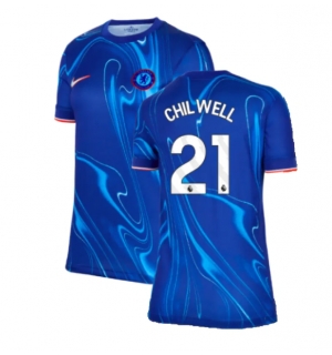 Chelsea Ben Chilwell #21 Hjemmedrakt Dame 2024-25 Kortermet