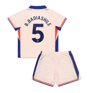Chelsea Benoit Badiashile #5 Bortedraktsett Barn 2024-25 Kortermet (+ Korte bukser)
