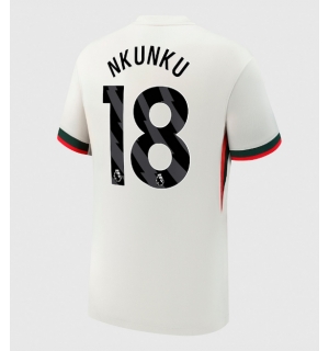 Chelsea Christopher Nkunku #18 Bortedrakt 2025-26 Kortermet