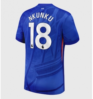 Chelsea Christopher Nkunku #18 Hjemmedrakt 2025-26 Kortermet