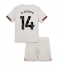 Chelsea Dario Essugo #14 Bortedraktsett Barn 2025-26 Kortermet (+ Korte bukser)