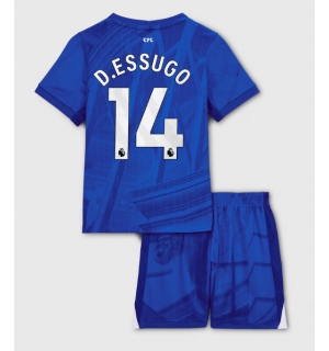 Chelsea Dario Essugo #14 Hjemmedraktsett Barn 2025-26 Kortermet (+ Korte bukser)