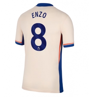 Chelsea Enzo Fernandez #8 Bortedrakt 2024-25 Kortermet