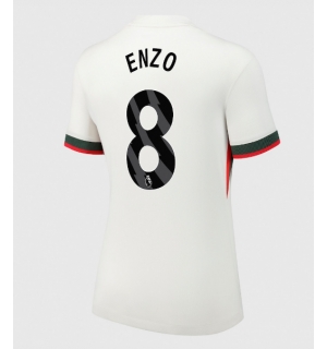 Chelsea Enzo Fernandez #8 Bortedrakt Dame 2025-26 Kortermet