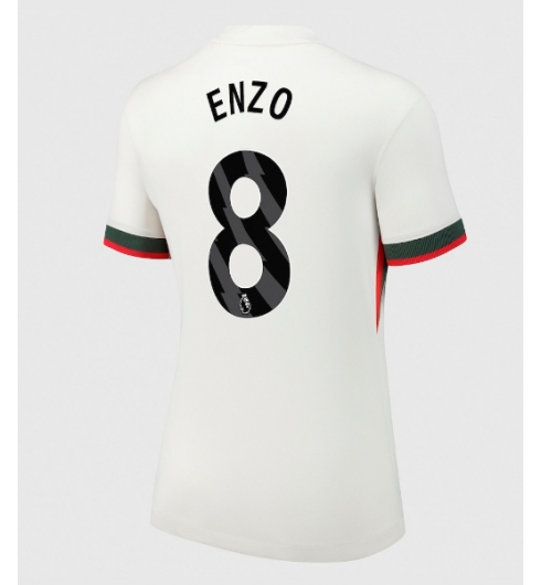 Chelsea Enzo Fernandez #8 Bortedrakt Dame 2025-26 Kortermet Chelsea Enzo Fernandez #8 Bortedrakt Dame 2025-26 Kortermet