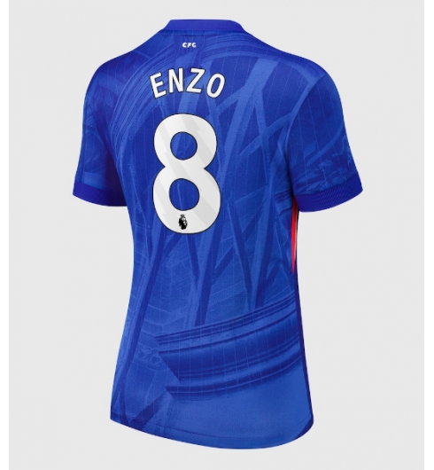 Chelsea Enzo Fernandez #8 Hjemmedrakt Dame 2025-26 Kortermet Chelsea Enzo Fernandez #8 Hjemmedrakt Dame 2025-26 Kortermet