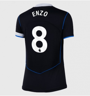 Chelsea Enzo Fernandez #8 Tredjedrakt Dame 2025-26 Kortermet