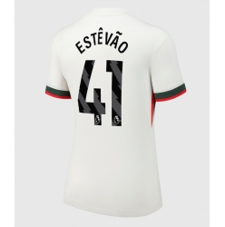 Chelsea Estevao Willian #41 Bortedrakt Dame 2025-26 Kortermet