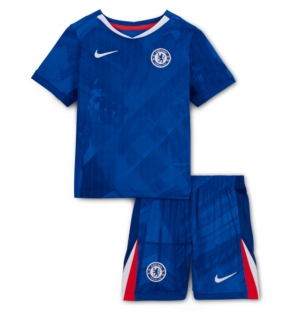 Chelsea Hjemmedraktsett Barn 2025-26 Kortermet (+ Korte bukser)