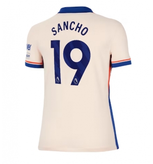 Chelsea Jadon Sancho #19 Bortedrakt Dame 2024-25 Kortermet