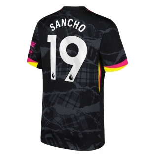 Chelsea Jadon Sancho #19 Tredjedrakt 2024-25 Kortermet