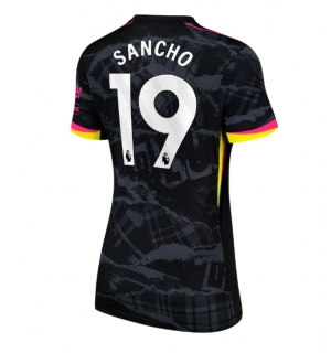 Chelsea Jadon Sancho #19 Tredjedrakt Dame 2024-25 Kortermet