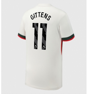 Chelsea Jamie Gittens #11 Bortedrakt 2025-26 Kortermet