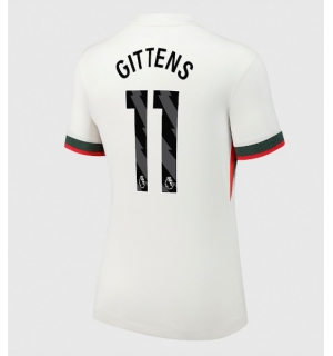 Chelsea Jamie Gittens #11 Bortedrakt Dame 2025-26 Kortermet