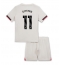 Chelsea Jamie Gittens #11 Bortedraktsett Barn 2025-26 Kortermet (+ Korte bukser)