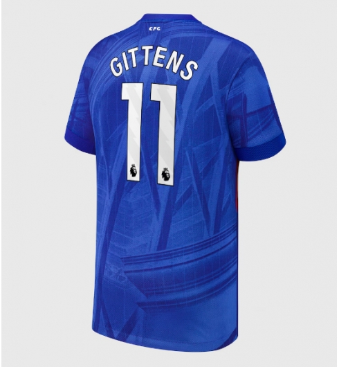 Chelsea Jamie Gittens #11 Hjemmedrakt 2025-26 Kortermet Chelsea Jamie Gittens #11 Hjemmedrakt 2025-26 Kortermet