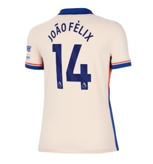 Chelsea Joao Felix #14 Bortedrakt Dame 2024-25 Kortermet