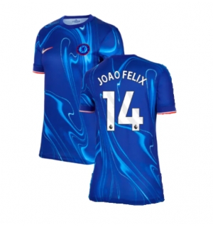Chelsea Joao Felix #14 Hjemmedrakt Dame 2024-25 Kortermet