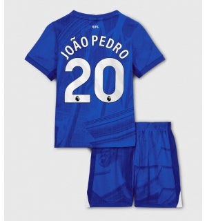 Chelsea Joao Pedro #20 Hjemmedraktsett Barn 2025-26 Kortermet (+ Korte bukser)
