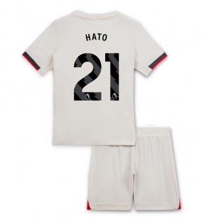 Chelsea Jorrel Hato #21 Bortedraktsett Barn 2025-26 Kortermet (+ Korte bukser)