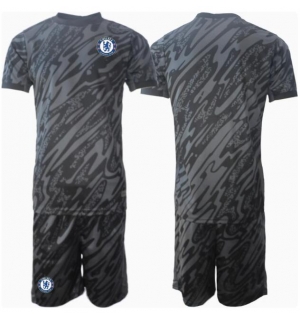 Chelsea Keeper Bortedraktsett Barn 2024-25 Kortermet (+ Korte bukser)