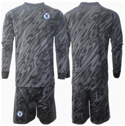 Chelsea Keeper Bortedraktsett Barn 2024-25 Langermet (+ Korte bukser)