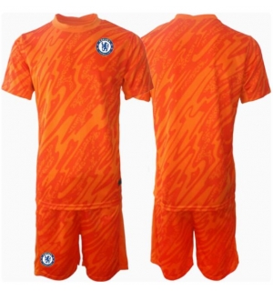 Chelsea Keeper Hjemmedraktsett Barn 2024-25 Kortermet (+ Korte bukser)