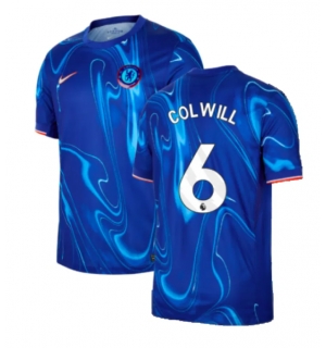 Chelsea Levi Colwill #6 Hjemmedrakt 2024-25 Kortermet