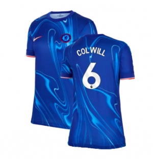 Chelsea Levi Colwill #6 Hjemmedrakt Dame 2024-25 Kortermet