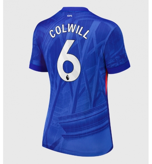 Chelsea Levi Colwill #6 Hjemmedrakt Dame 2025-26 Kortermet Chelsea Levi Colwill #6 Hjemmedrakt Dame 2025-26 Kortermet