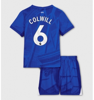 Chelsea Levi Colwill #6 Hjemmedraktsett Barn 2025-26 Kortermet (+ Korte bukser)