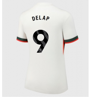 Chelsea Liam Delap #9 Bortedrakt Dame 2025-26 Kortermet
