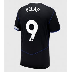 Chelsea Liam Delap #9 Tredjedrakt 2025-26 Kortermet